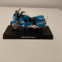 Modellino moto stradale BMW R 850 RT Polizia 