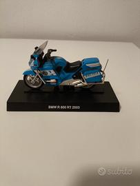 Modellino moto stradale BMW R 850 RT Polizia 