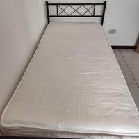 Materasso Memory Foam 90x190 h25 NUOVO + letto