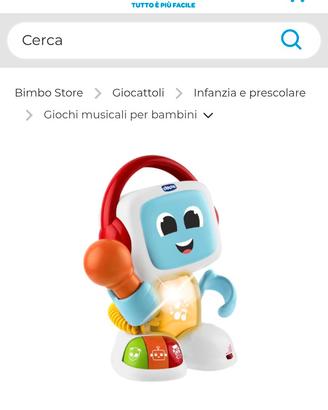chicco robot canta con me