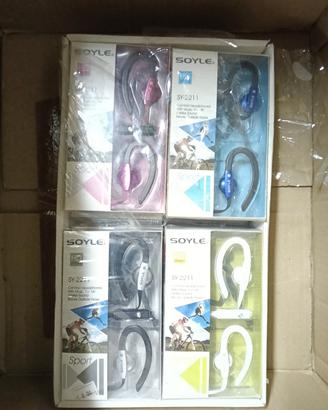 auricolari sport filo 16 pz