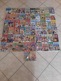 Lotto Manga One Piece ( dal n 1 al n 63, manca 57)