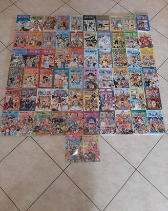 Lotto Manga One Piece ( dal n 1 al n 63, manca 57)
