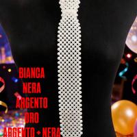 cravatta in perle