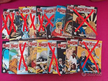 Lotto fumetti Martin Mystère 9 albi