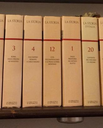 enciclopedia La storia 16 volumi