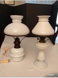 lampada fine 800 in opaline