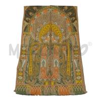 FOULARD ETRO VINTAGE LANA SETA VERDE