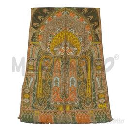 FOULARD ETRO VINTAGE LANA SETA VERDE