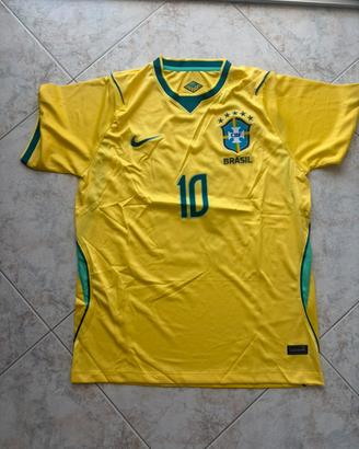 Maglia casa neymar brasile mondiale