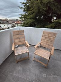 POLTRONE E TAVOLINO DA ESTERNO