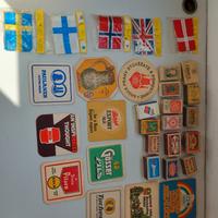 Scatole vuote fiammiferi sottobicchieri