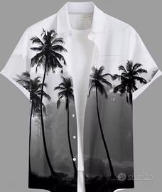 Set 6 Camicie hawaiana uomo
