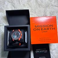 omega swatch mission on earth lava