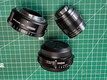 2 metabones BMPCC-M43 + 1 fujian 35mm