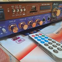 Amplificatore Stereo Audio Bluetooth  BT - 669