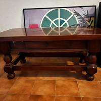 Tavolino legno massello completo di cassettino