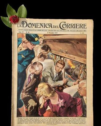 La Domenica del Corriere 10 novembre 1957 Volpino