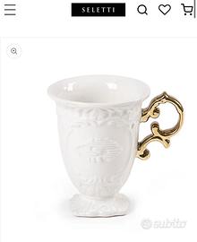 Tazza Seletti da collezione in porcellana Lusso