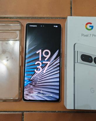 Google Pixel 7 Pro funzionante vetro rotto + Cover