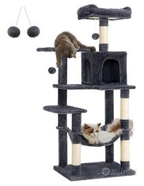 Feandrea Albero per Gatti Alto 143 cm, Tiragraffi