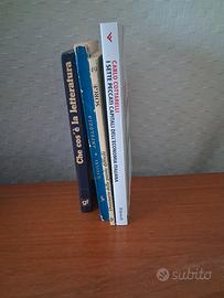Lotto 4 libri Antologia letteratura ed economia