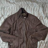 Giubbotto Artigli in ecopelle di camoscio taglia L