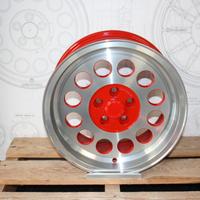 ALFA 75 CERCHI LEGA 7x15 5x98 RED/FULL DIAMOND