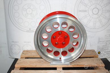 ALFA 75 CERCHI LEGA 7x15 5x98 RED/FULL DIAMOND
