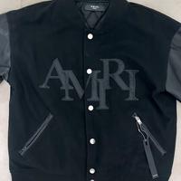 giacca nera amiri