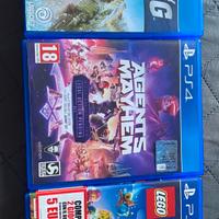 Agents Mayhem- Lego world- Legendary Fishing, ps4