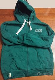 Felpa VERDE DAB con cappuccio XXL