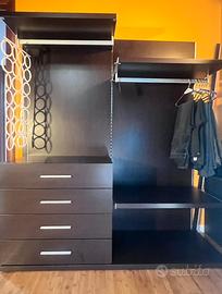 Cabina armadio Rovere Moro