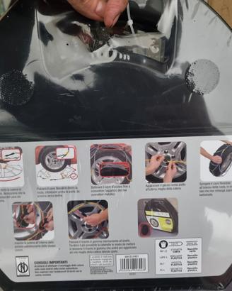 catene auto KNS-70 per Fiat Punto, Panda, 500 ecc