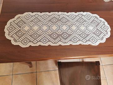 centrino pizzo filet vintage