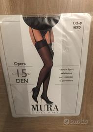 Calze per reggicalze e giarrettiera Mura madeInITA