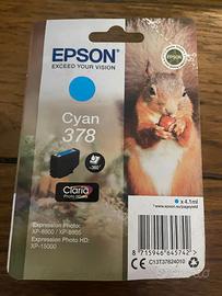 Cartuccia Epson Cyan 378