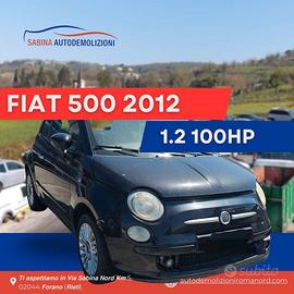 ✅️𝙉𝙚𝙬 entry
Fiat 500 vettura rottamata 

