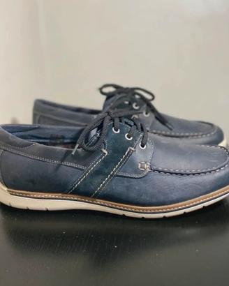 Scarpe mocassini blu Tom Ramsey