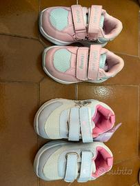 2 scarpe per neonata N22 nuove