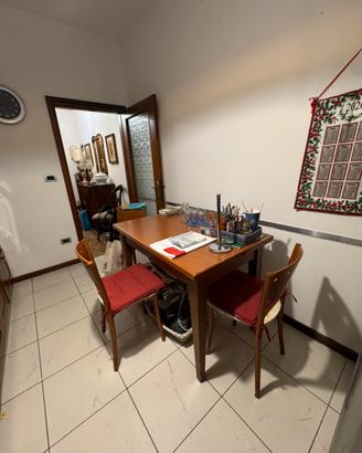 Cucina completa legno marmo