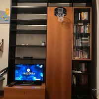 Libreria mobile porta TV per soggiorno