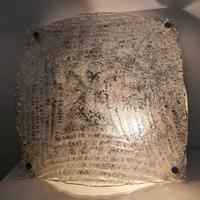 Plafoniera/Lampada a parete Mazzega vetro di Muran