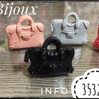 Bomboniere mini borse portachiavi 18 anni