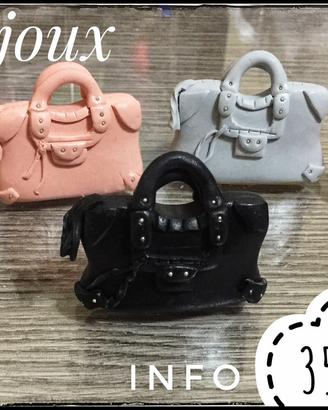 Bomboniere mini borse portachiavi 18 anni