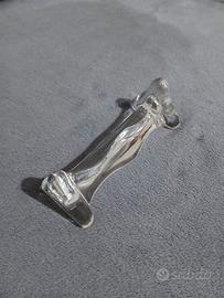 poggia posate cristallo antico