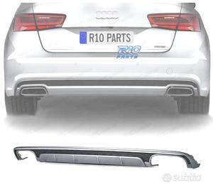 DIFFUSORE AUDI A6 S LINE 16-18 LOOK S6