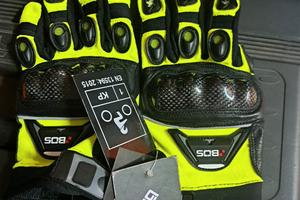 guanti bos fluo taglia xl