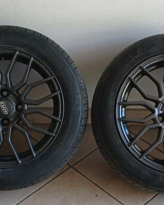 Treno di Cerchi Dotz + Gomme Nexen e taurus