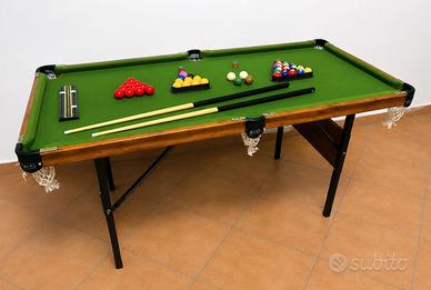 Biliardo Carambola completo cm 150 x80 pieghevole
